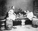 China: Opium smokers, Hong Kong, c. 1910